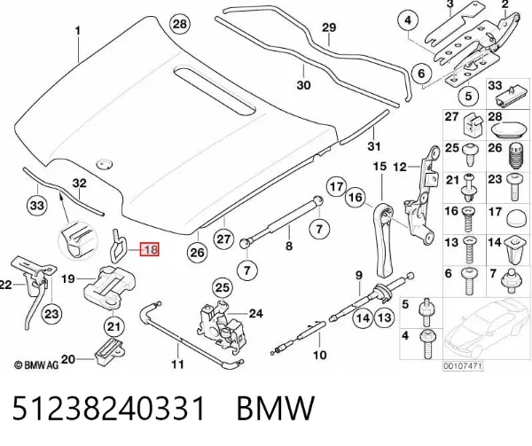  51238240331 BMW