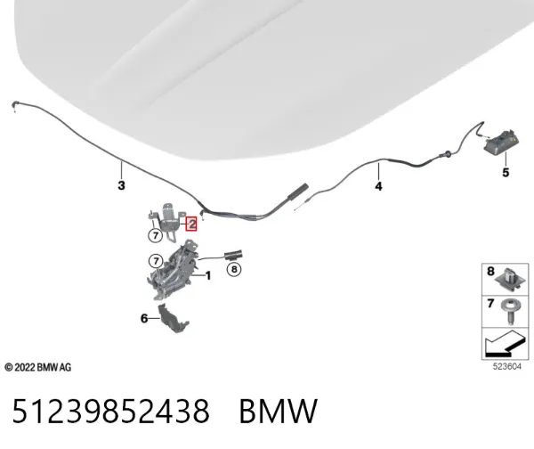  51239852438 BMW