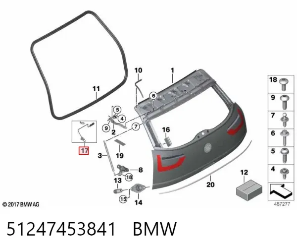  51247453841 BMW