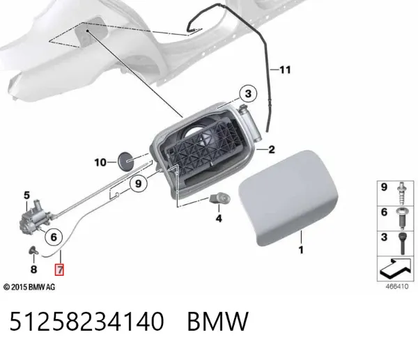  51258234140 BMW
