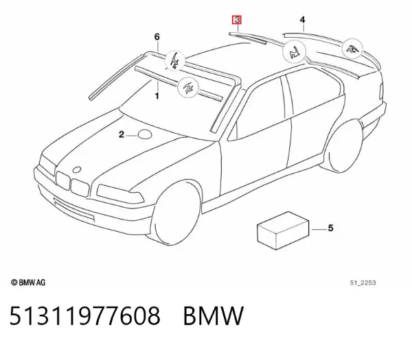  51311977608 BMW