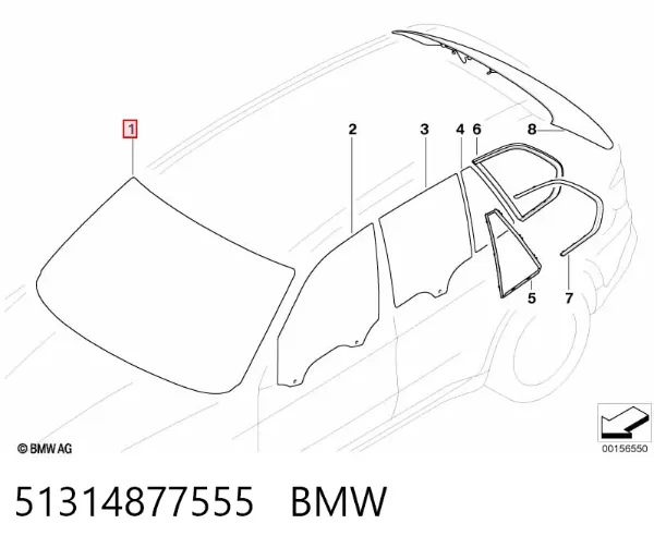 Лобове скло ST500111 Pilkington