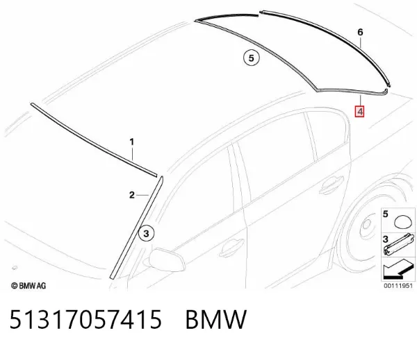  51317057415 BMW