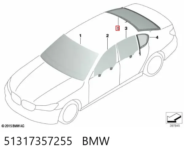  51317357255 BMW
