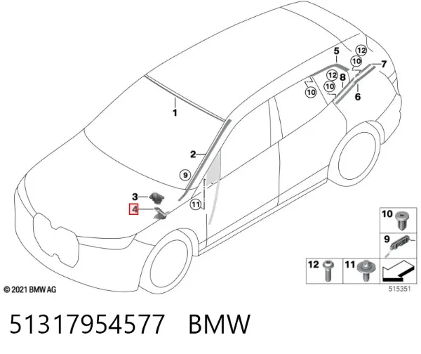  51317954577 BMW