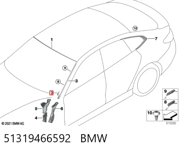  51319466592 BMW