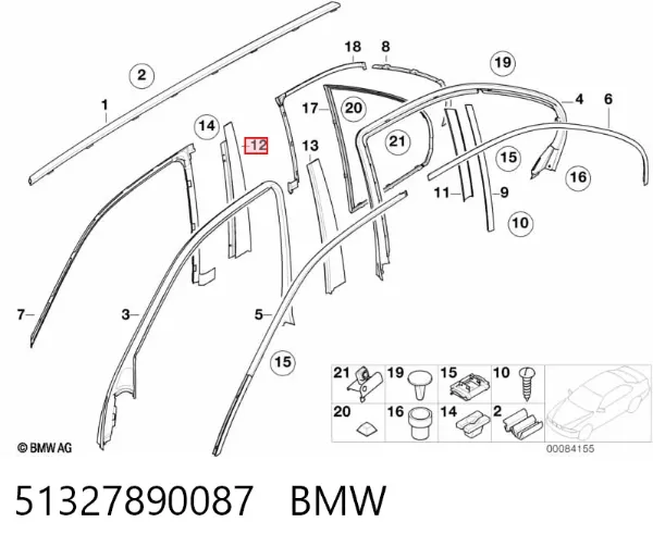  51327890087 BMW