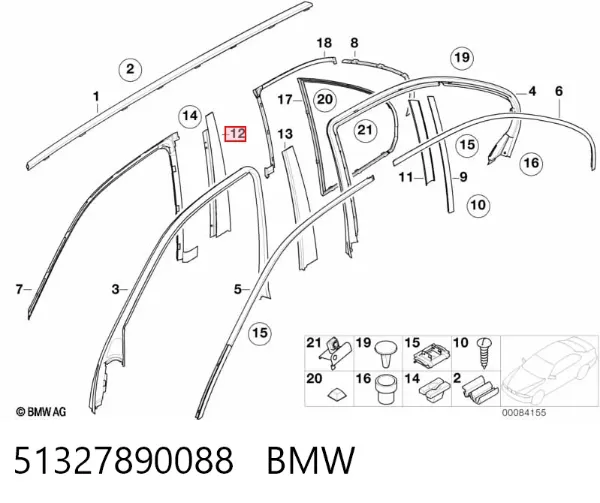 51327890088 BMW