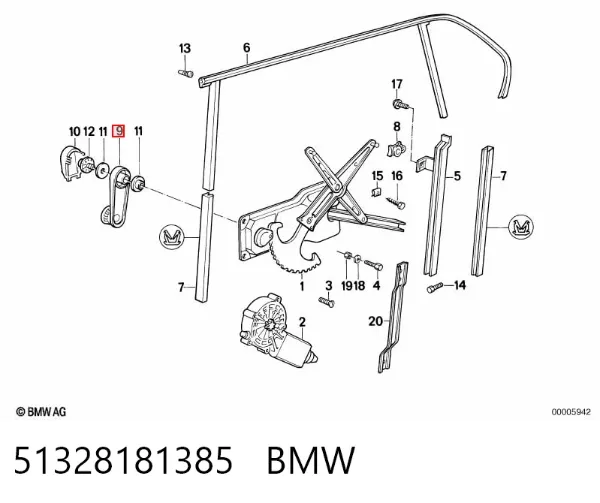 51328181385 BMW