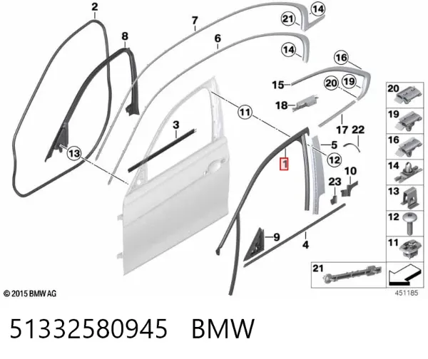  51332580945 BMW