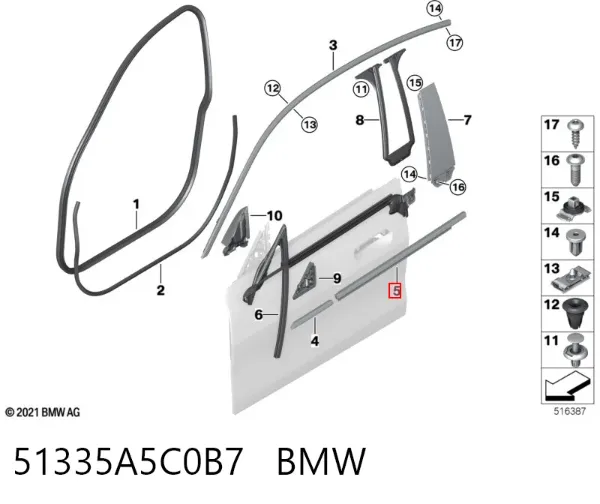  51335A5C0B7 BMW