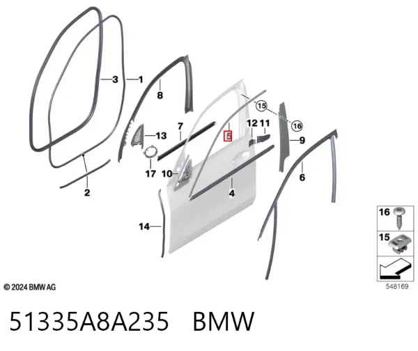  51335A8A235 BMW