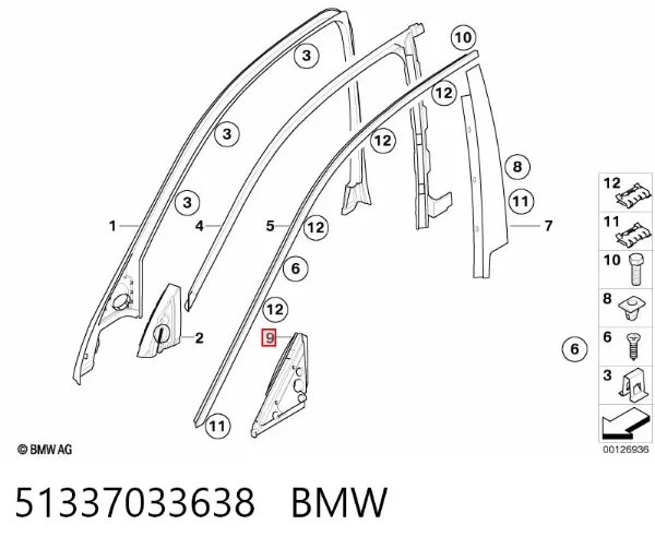  51337033638 BMW