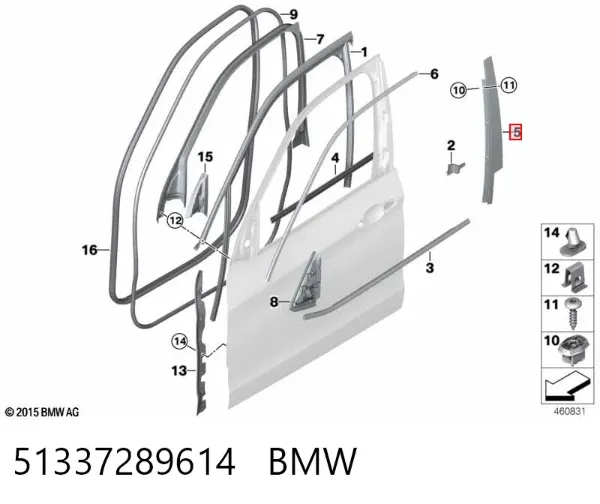  51337289614 BMW