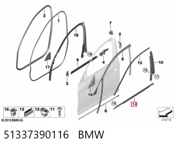  51337390116 BMW
