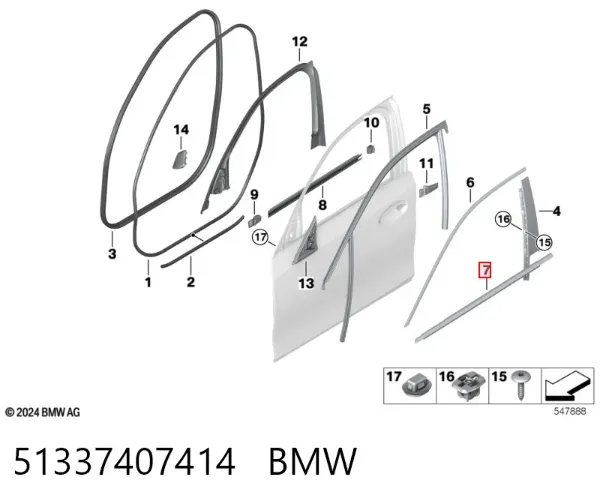  51337407414 BMW