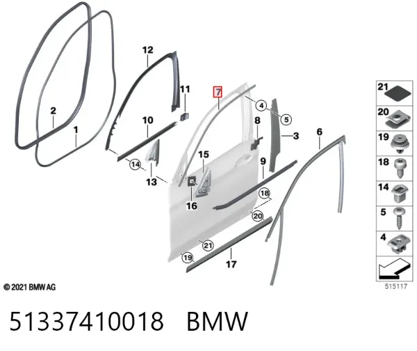  51337410018 BMW