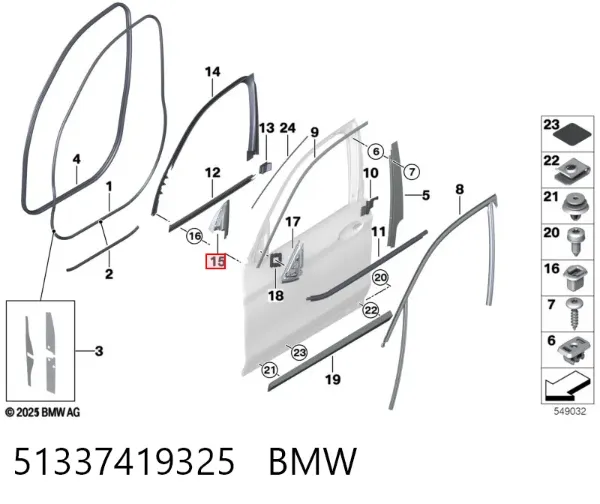  51337419325 BMW