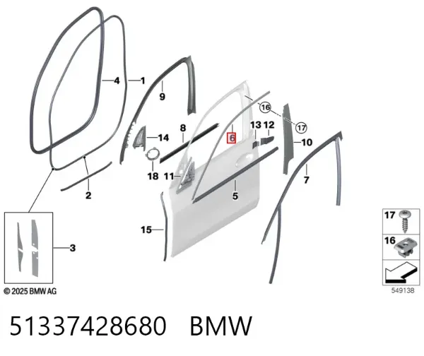  51337428680 BMW