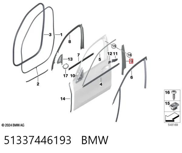  51337446193 BMW