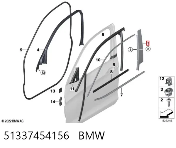  51337454156 BMW
