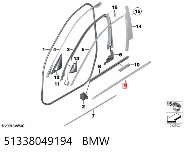  51338049194 BMW