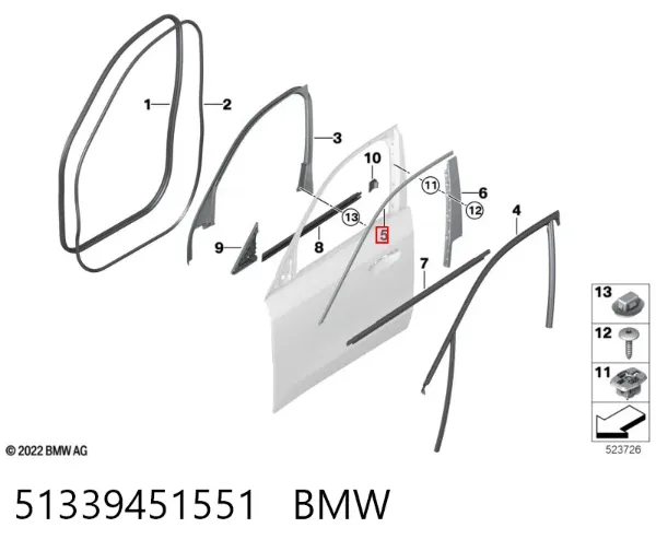  51339451551 BMW