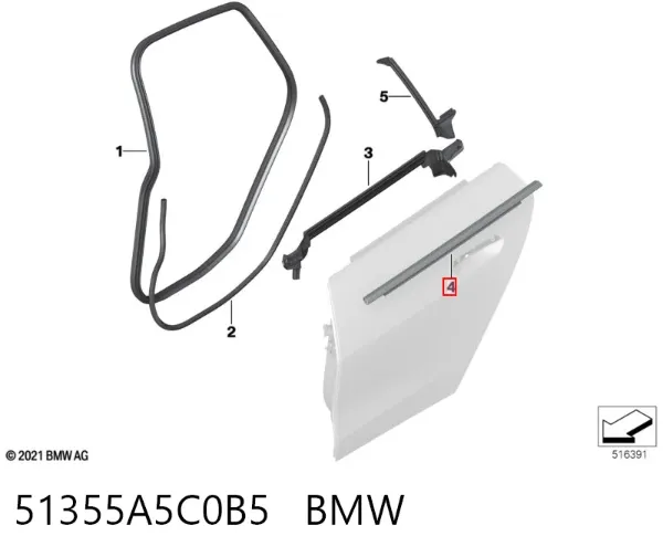  51355A5C0B5 BMW