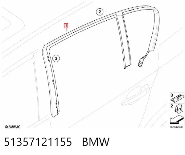  51357121155 BMW