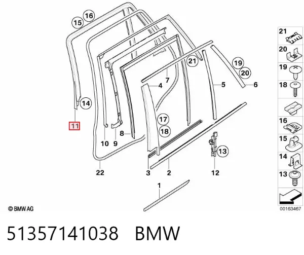  51357141038 BMW