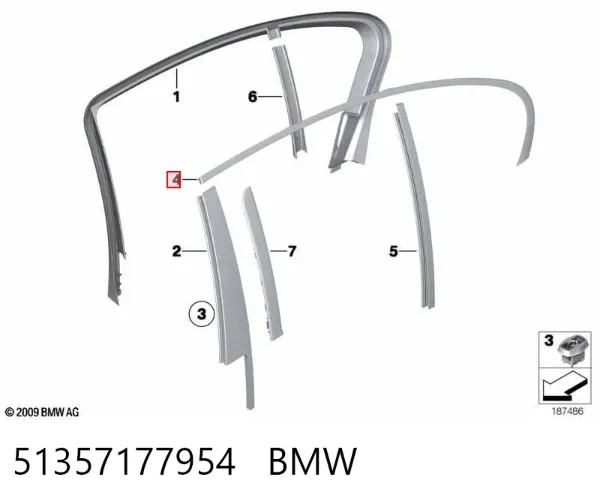  51357177954 BMW