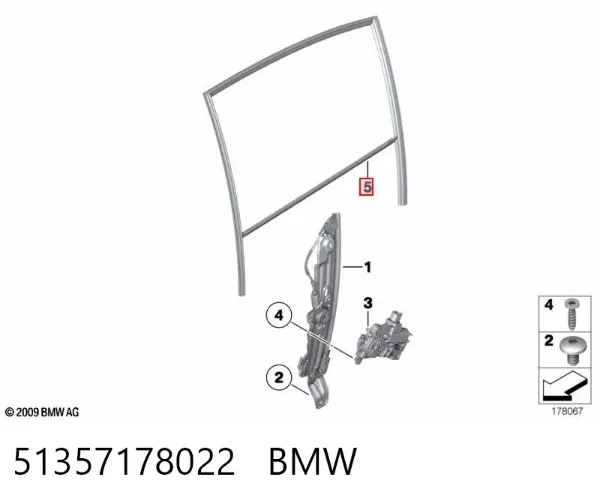  51357178022 BMW
