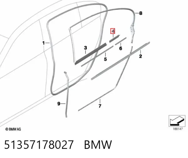  51357178027 BMW