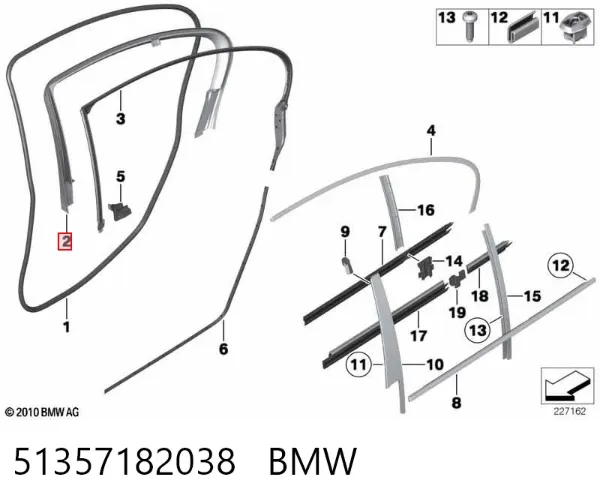  51357182038 BMW