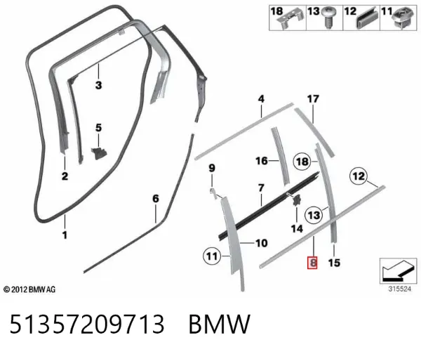  51357209713 BMW