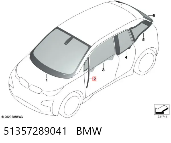  51357289041 BMW