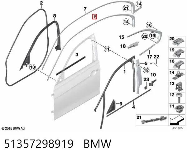  51357298919 BMW