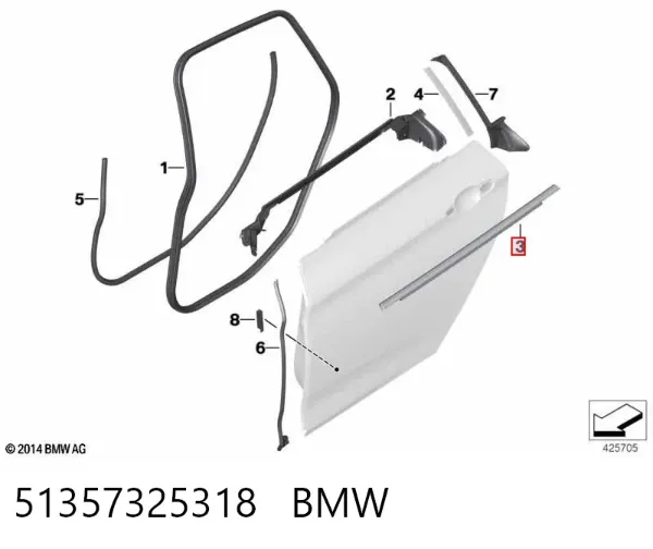  51357325318 BMW