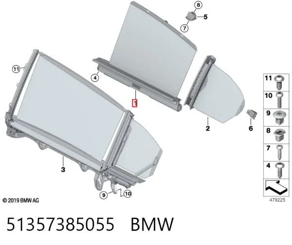  51357385055 BMW