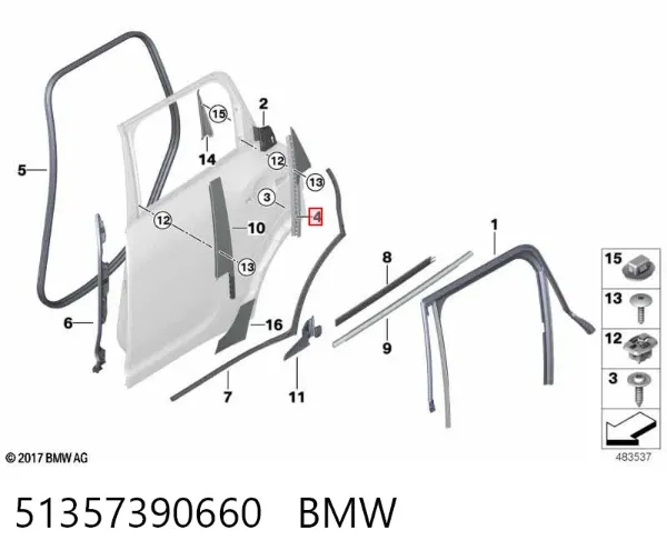  51357390660 BMW