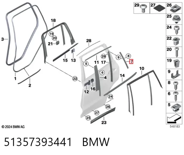  51357393441 BMW