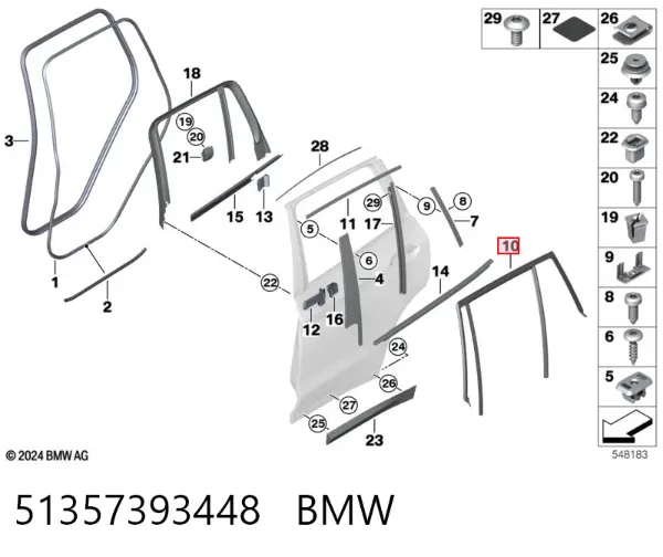  51357393448 BMW