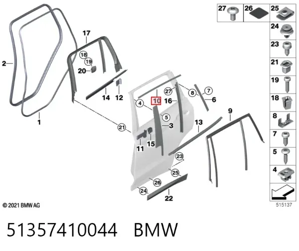  51357410044 BMW