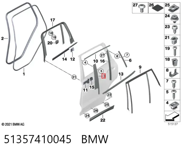  51357410045 BMW