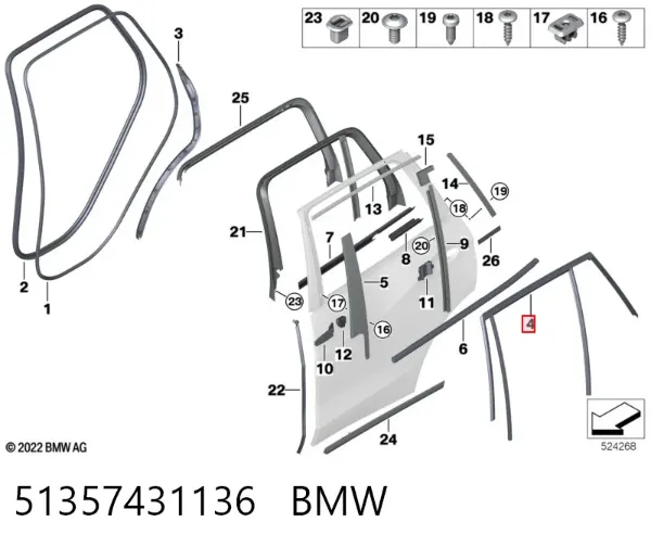  51357431136 BMW