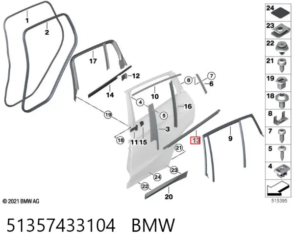  51357433104 BMW