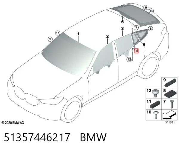  51357446217 BMW
