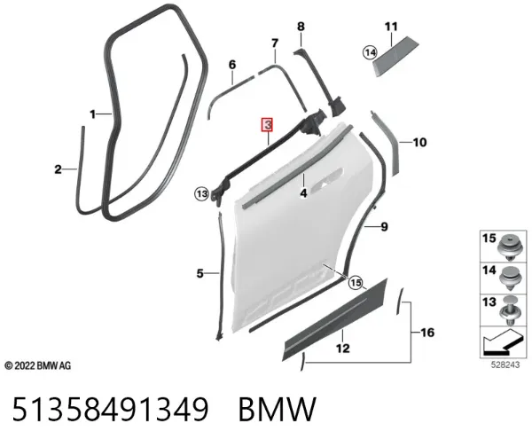  51358491349 BMW