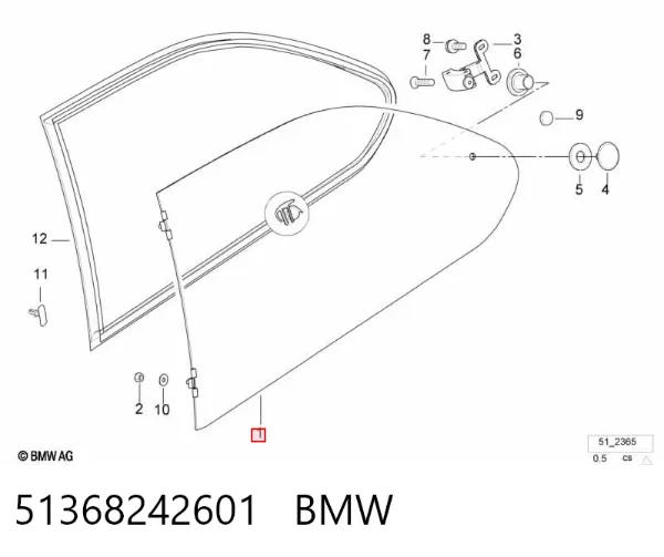  51368242601 BMW