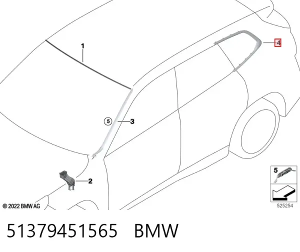  51379451565 BMW
